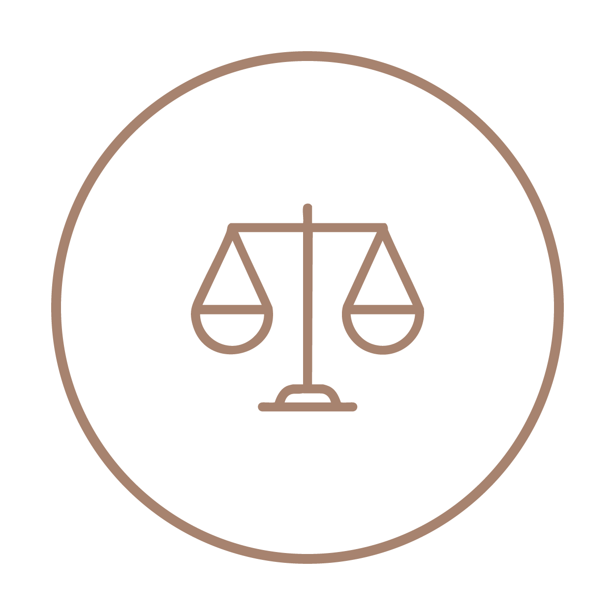 Symbol of balance and justice