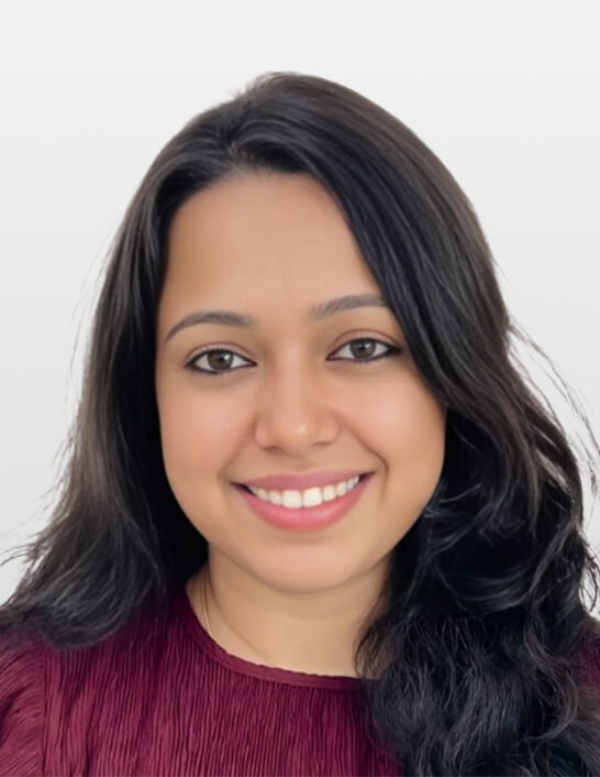 Person with long dark hair
